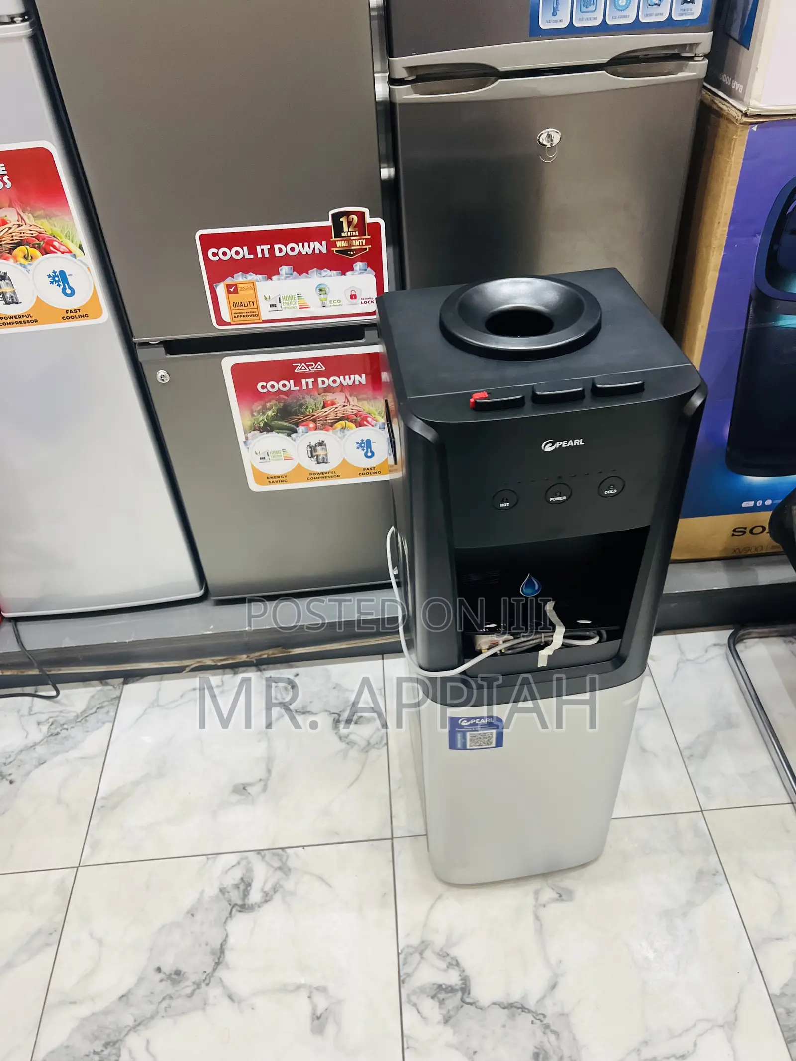 Extremely Quality Pearl PWD 4006 Water Dispenser(Black/Gray).