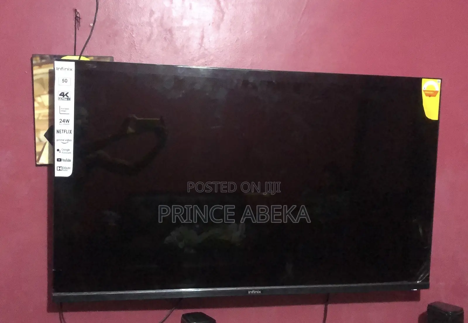 Infinix 50 Inch Smart Tv – Slightly Used, Great Condition