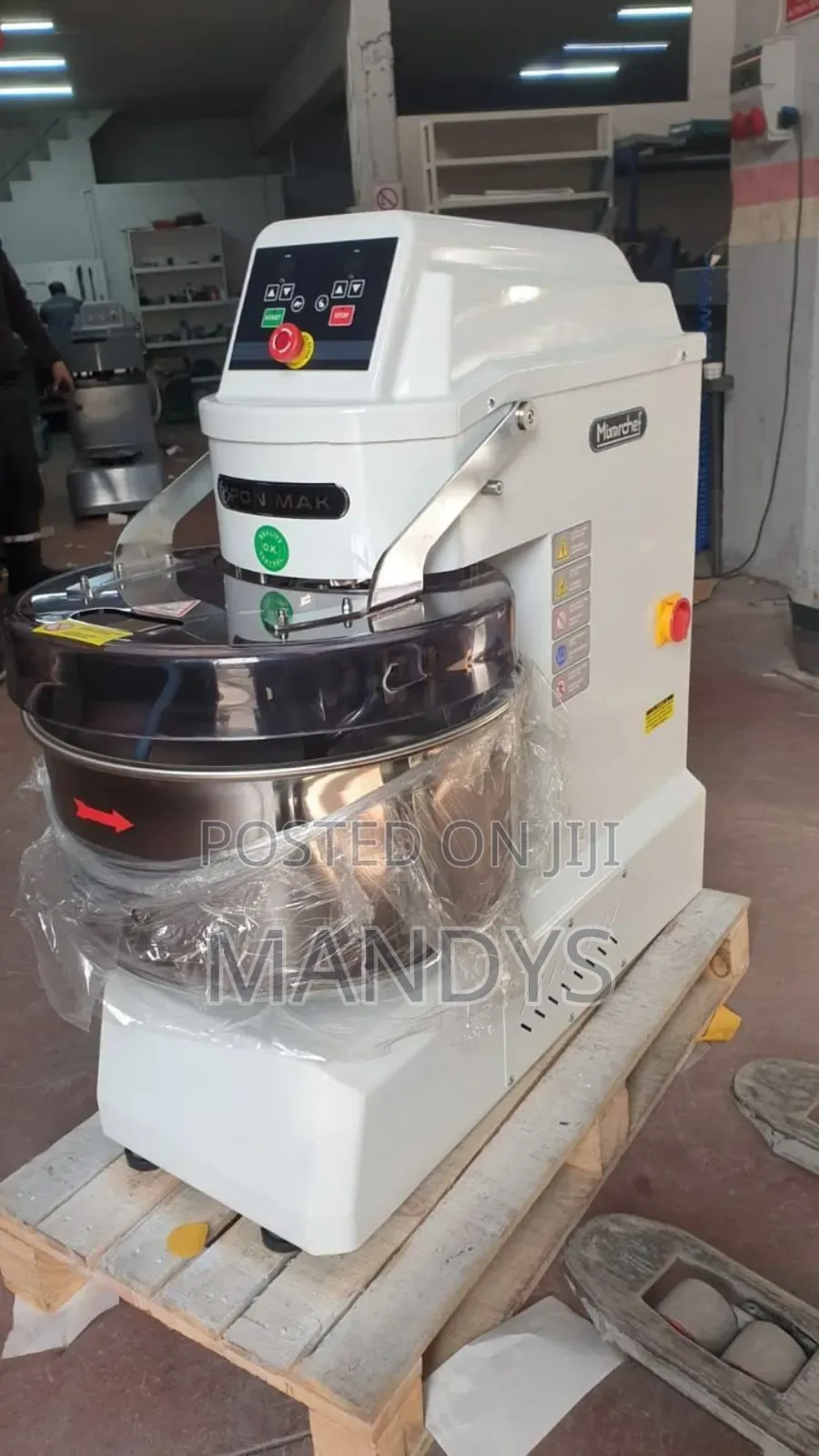 260 Liters Commercial Spiral Dough Mixer / Spiral Mixer