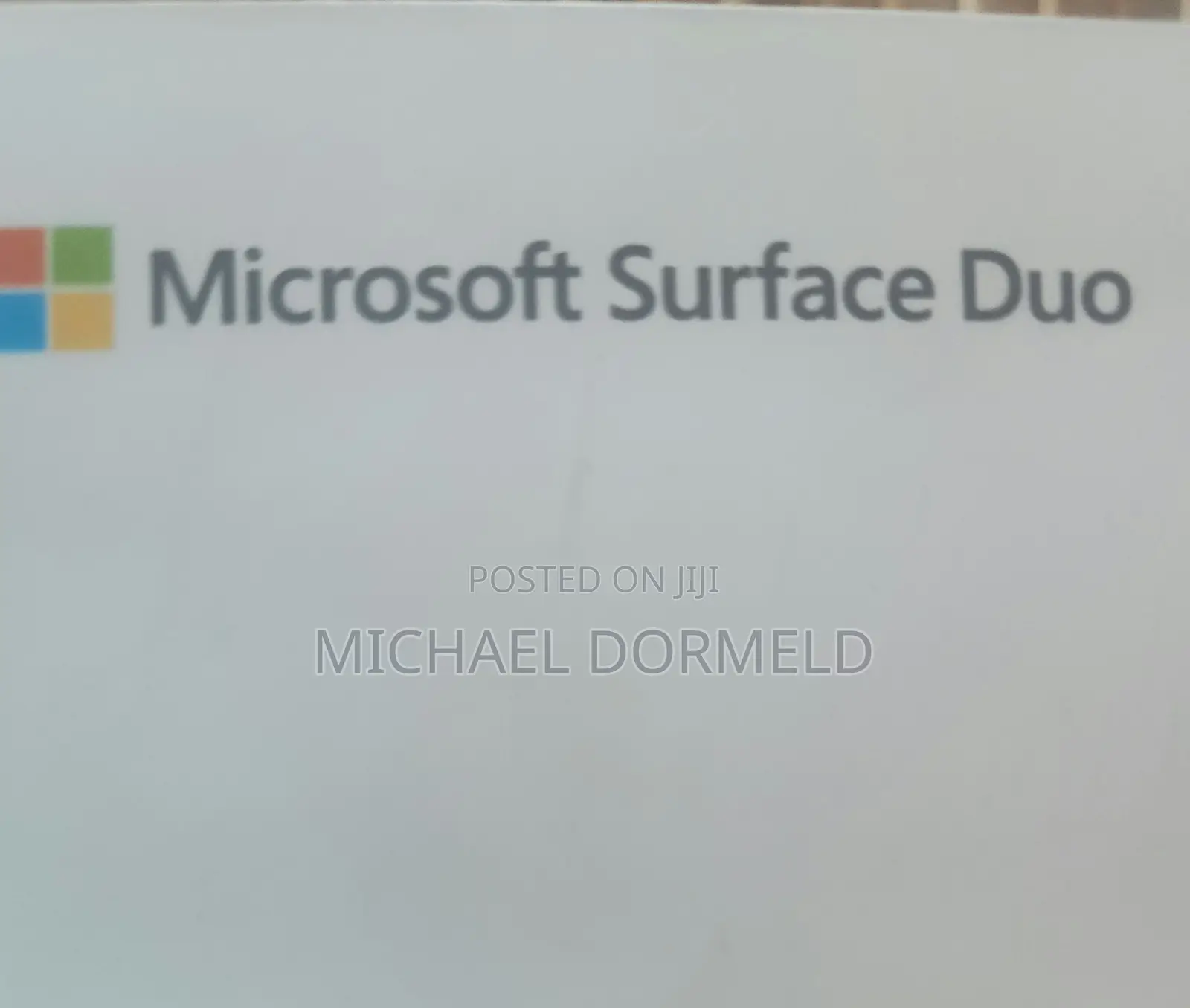 New Microsoft Surface Duo 256 GB White