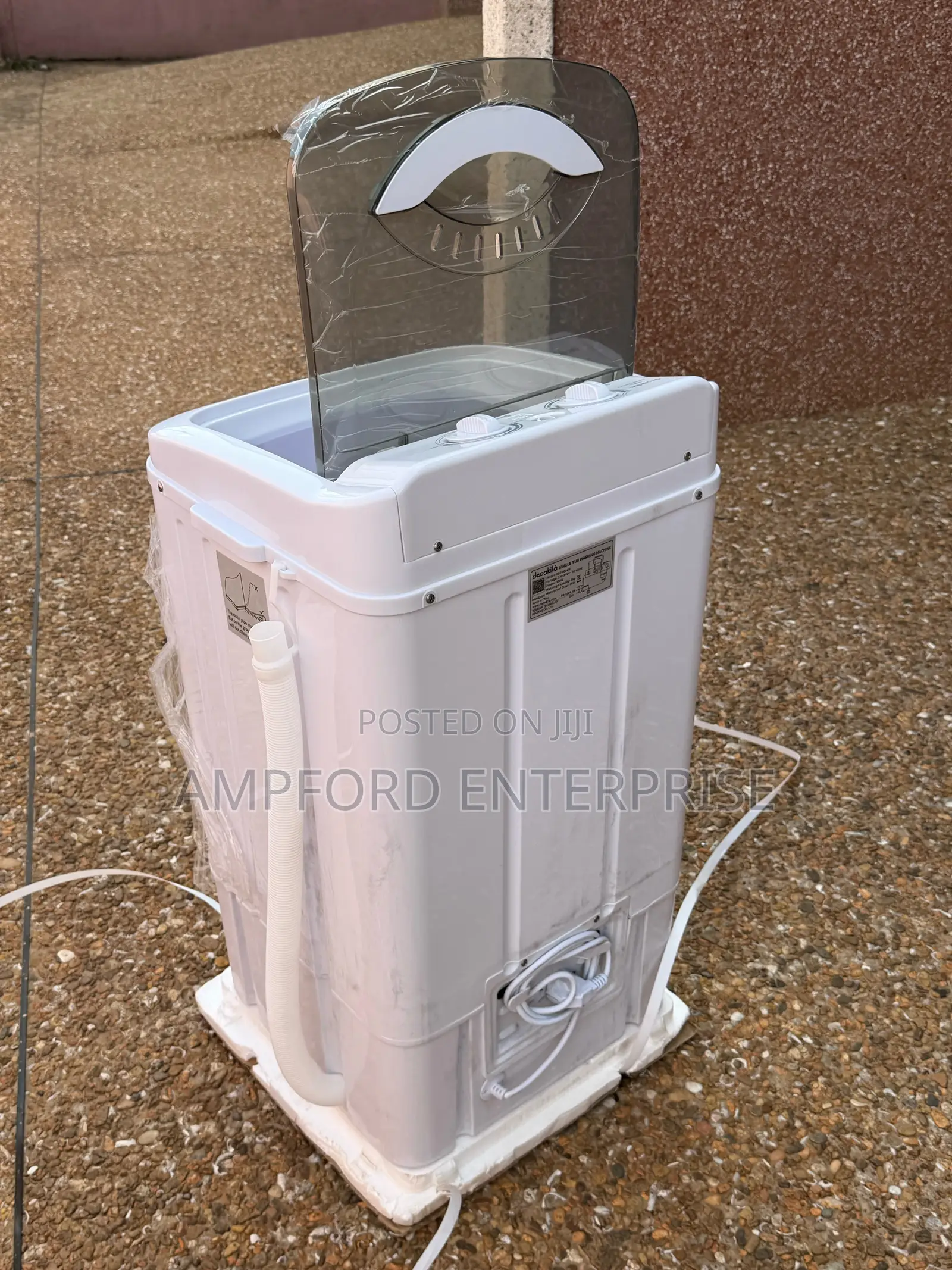 Decakila 7kg Portable Single Bucket Washing Machine 300w