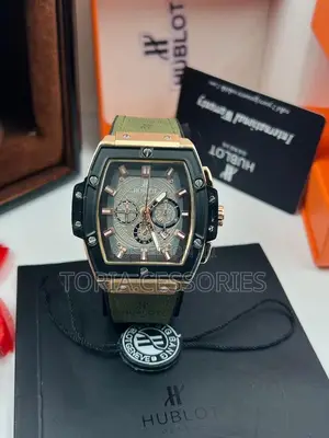 Hublot Leather Watch