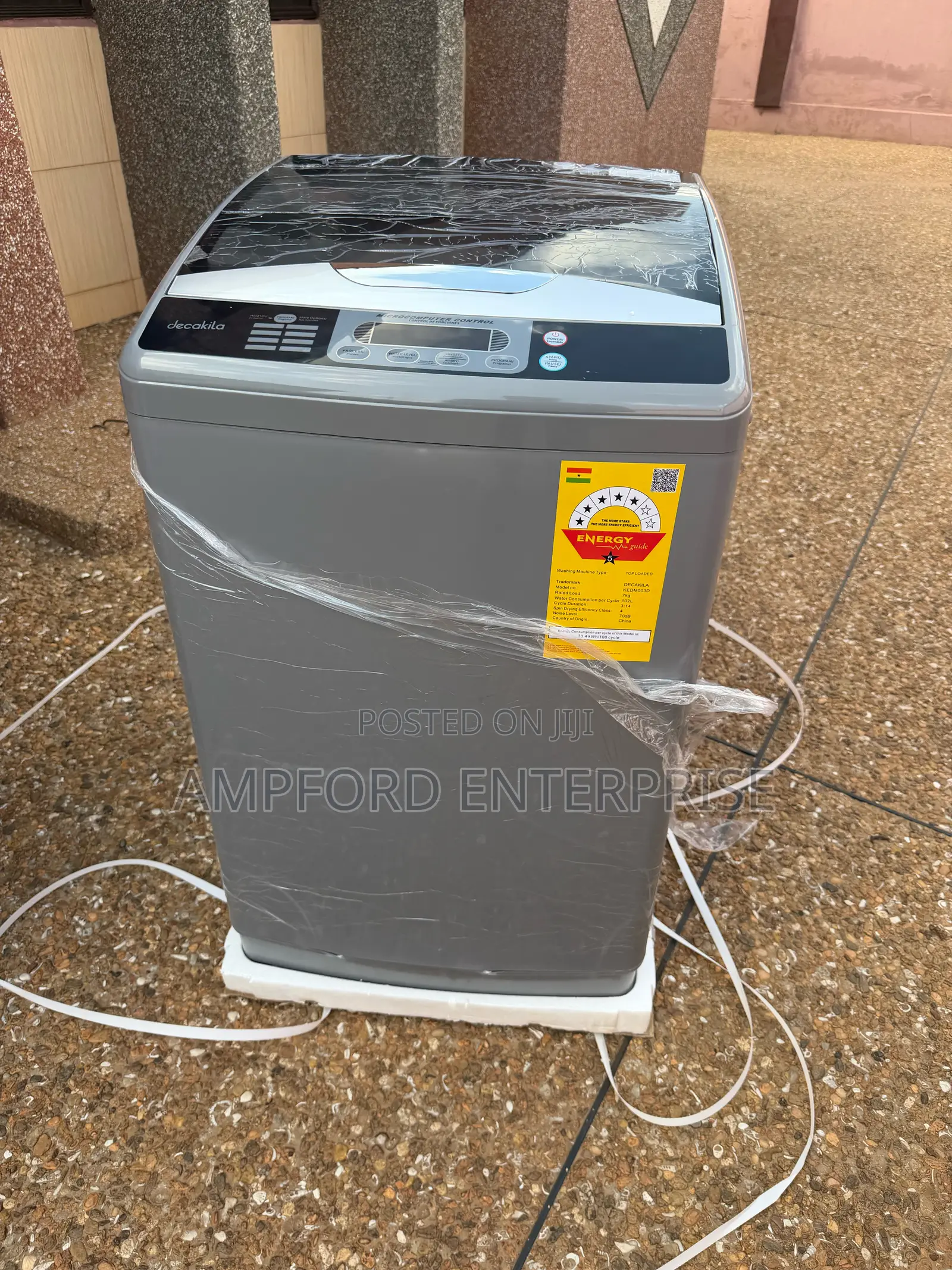 7kg Top Load Fully Automatic Washing Machine Stainless Steel Tub