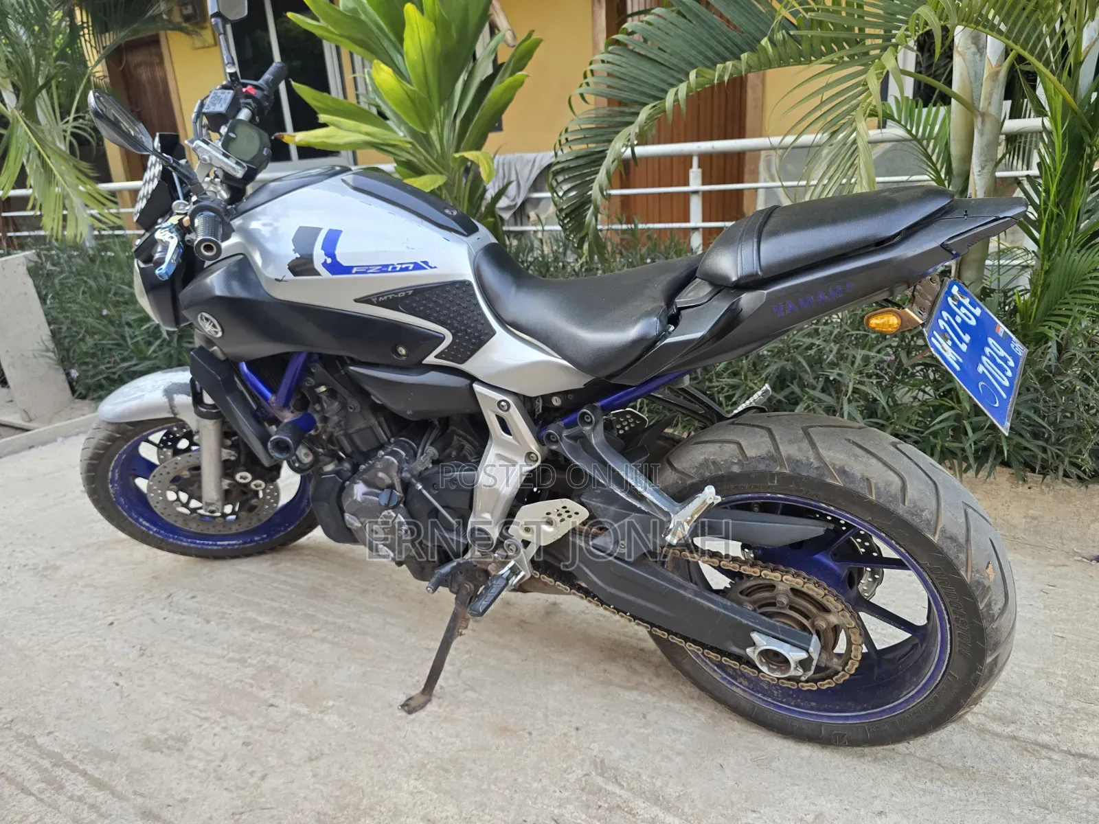 Yamaha FZ 2017 Silver
