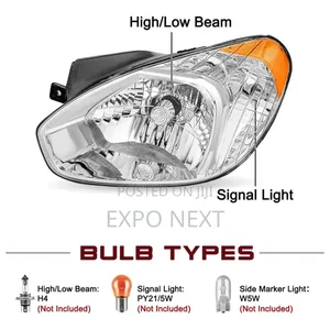 Headlight for Hyundai Accent 2006-2011