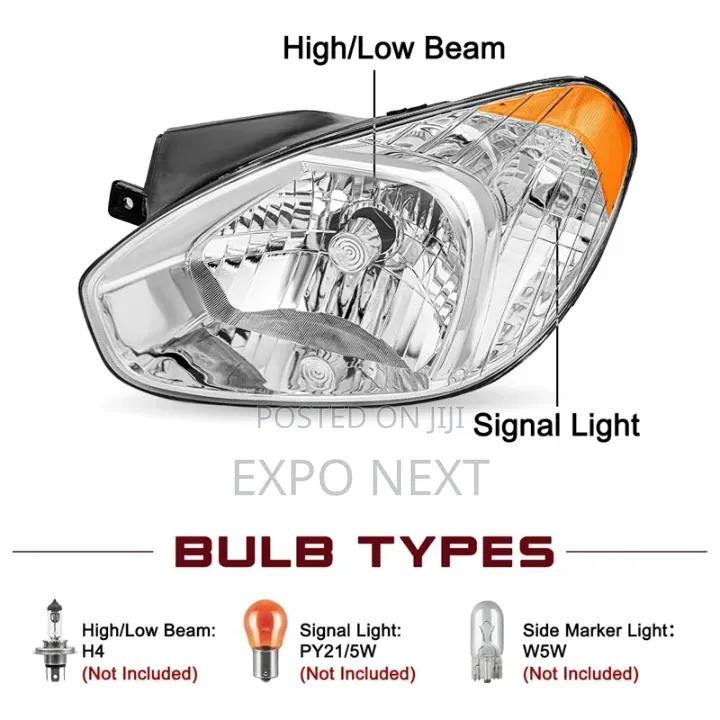 Headlight for Hyundai Accent 2006-2011