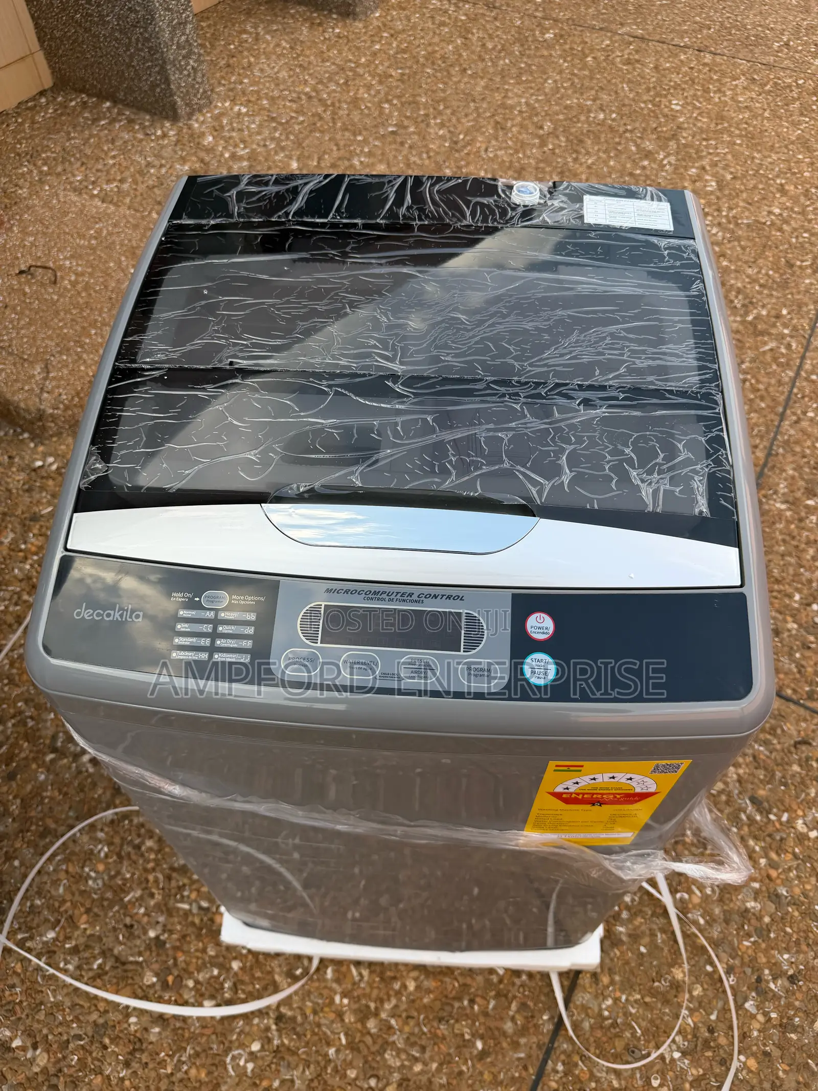 7kg Top Load Fully Automatic Washing Machine Stainless Steel Tub