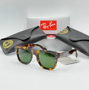 Rayban Wayfarer Striped Iconic Edge, Modern Twist Men’S Glasses