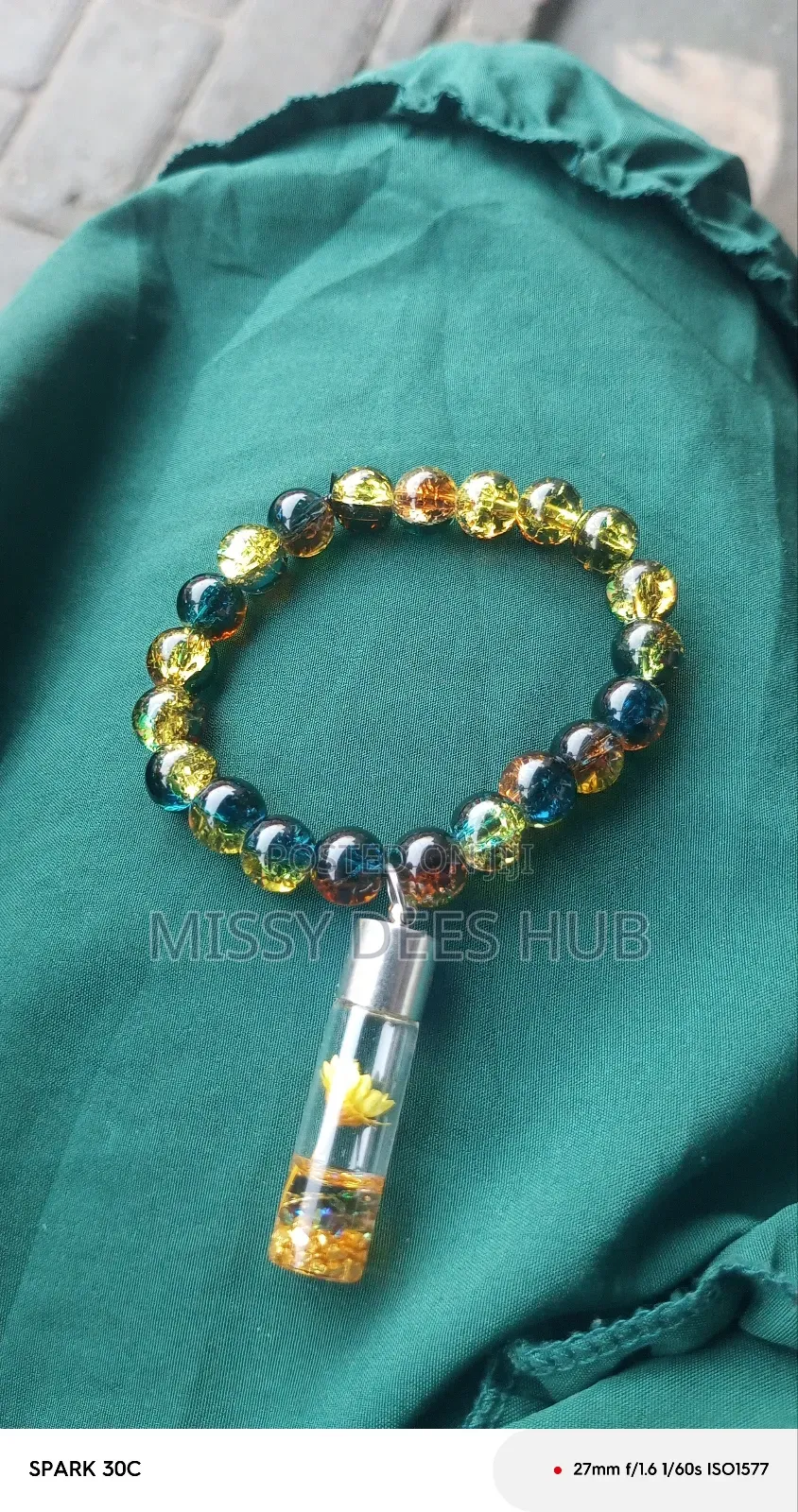 Glass Beads Bracelet