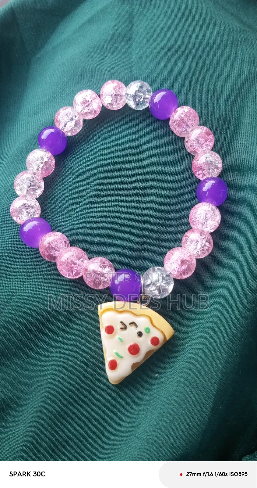 Glass Beads Bracelet