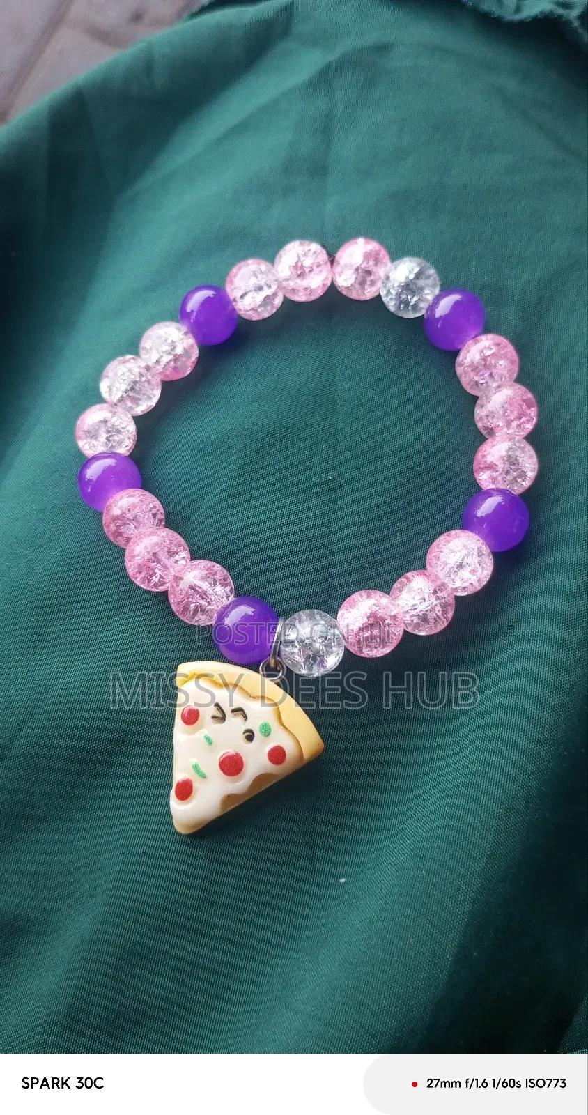 Glass Beads Bracelet