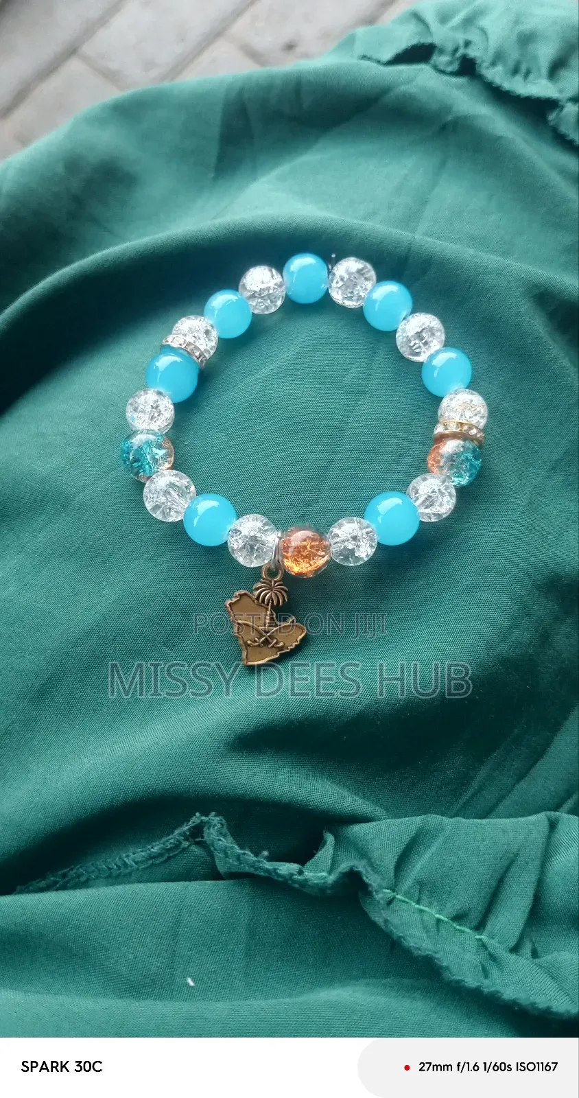 Glass Beads Bracelet