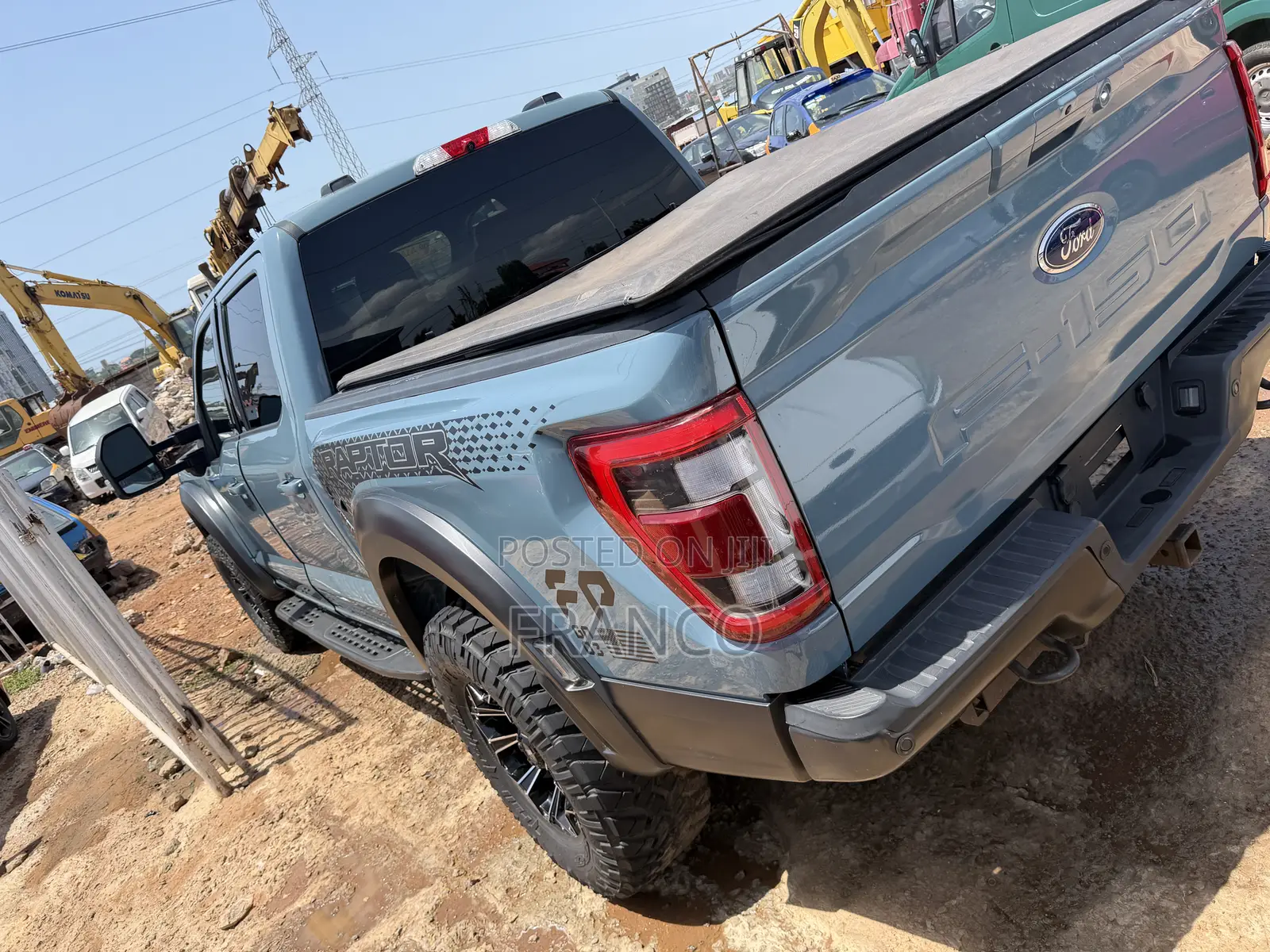 Ford F-150 Raptor 2022 Blue