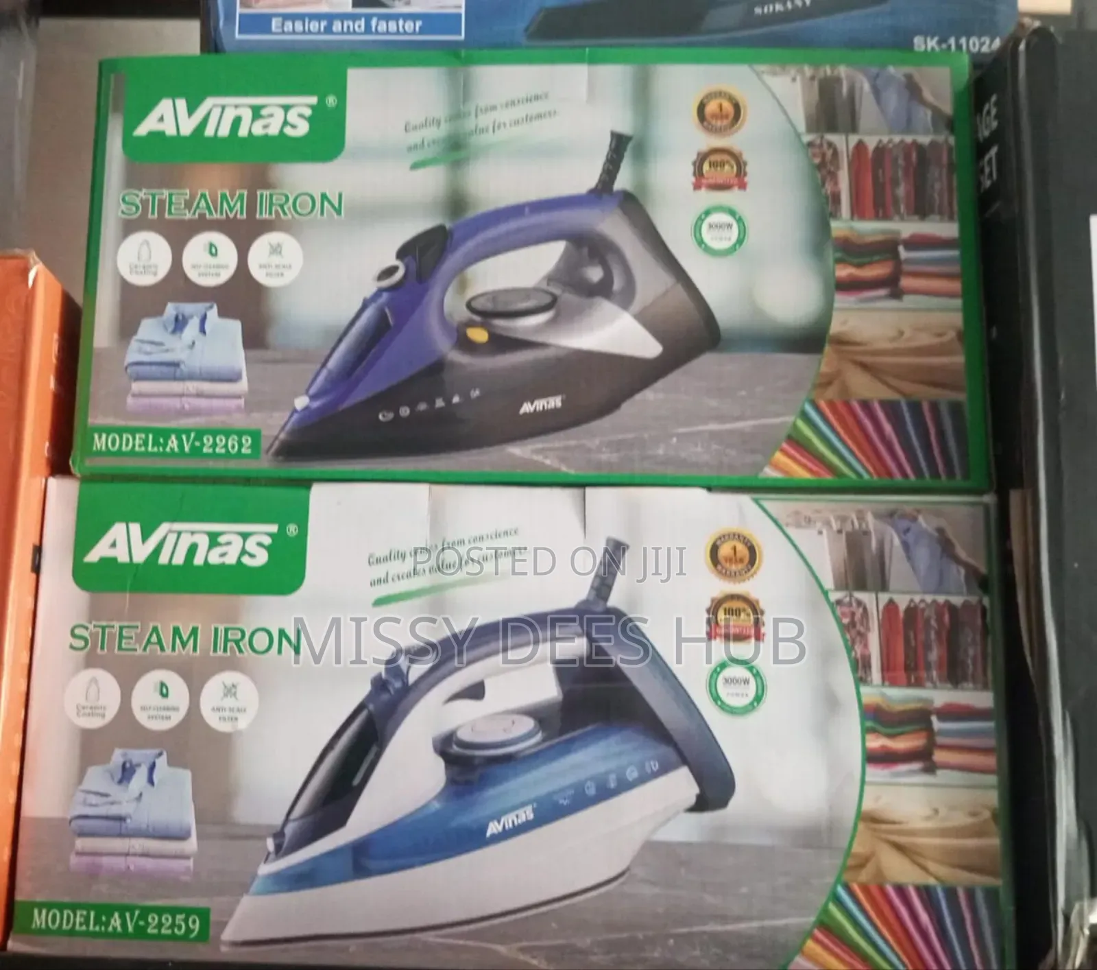 Avinas Steam Irons