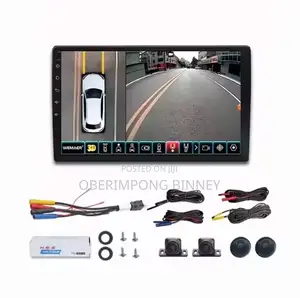 Android Car Tape With 360 Panoramic View Cameras