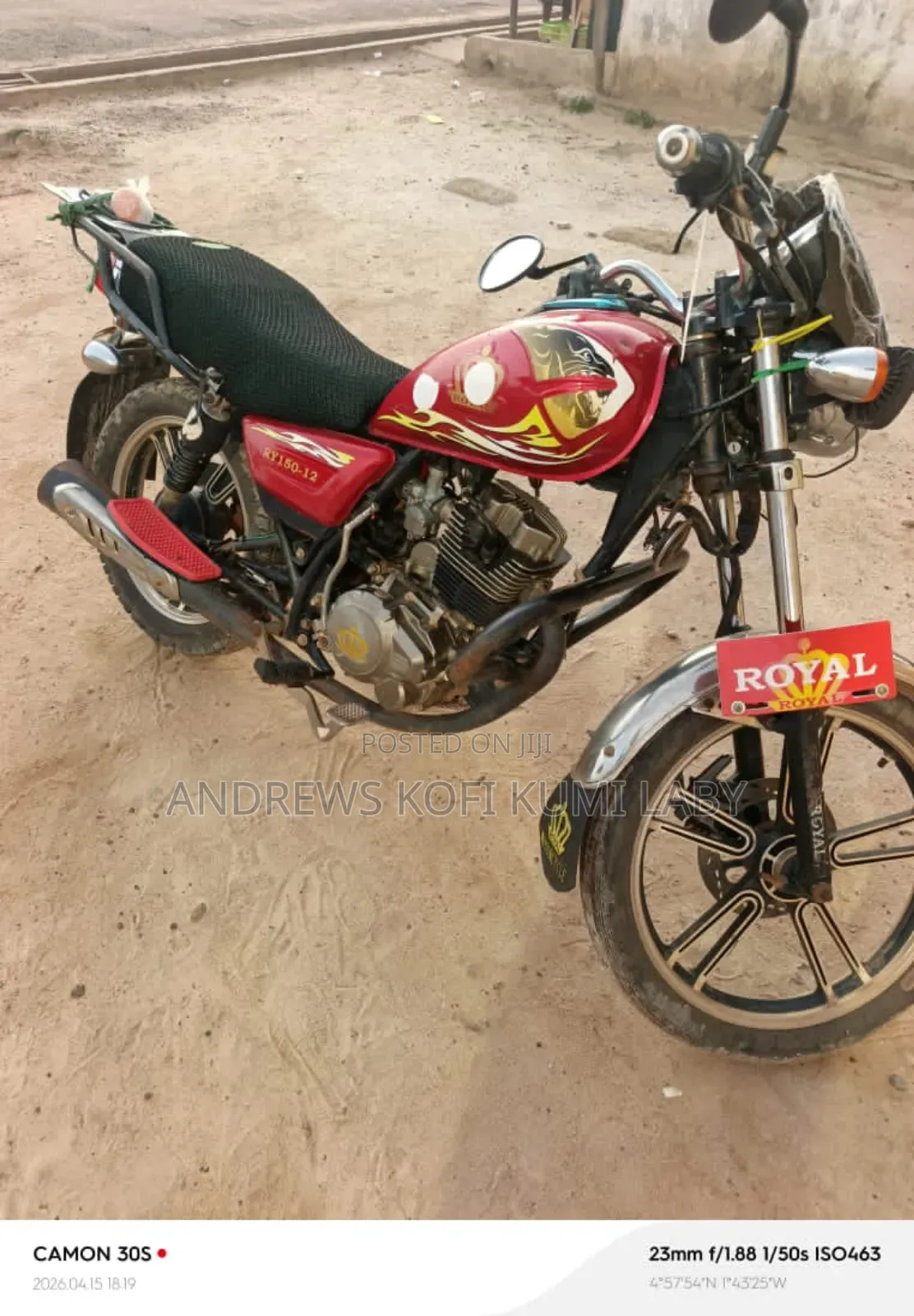 Royal RY150 2025 Red