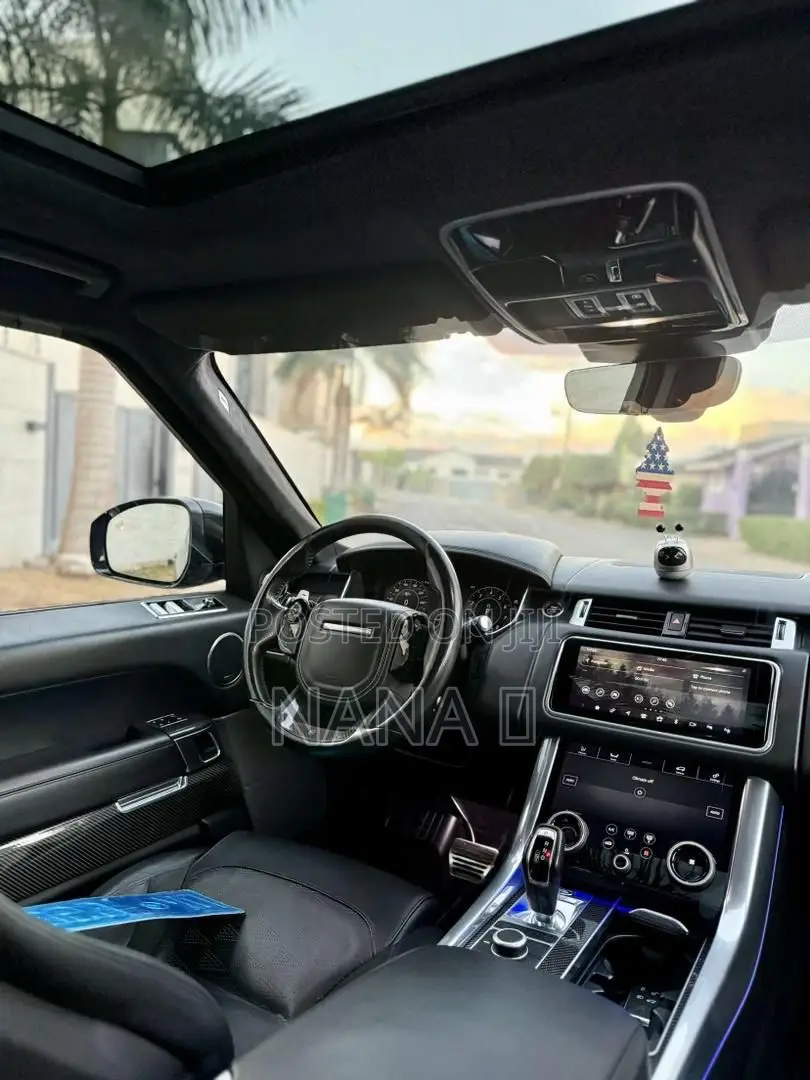 Land Rover Range Rover Sport SVR 4x4 2020 Black