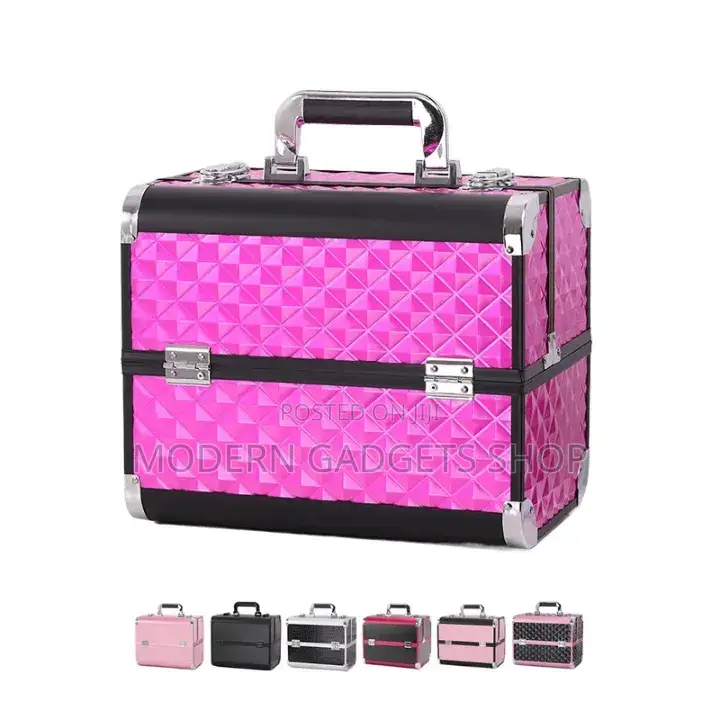 Vertical Brush Holder Makeup Box