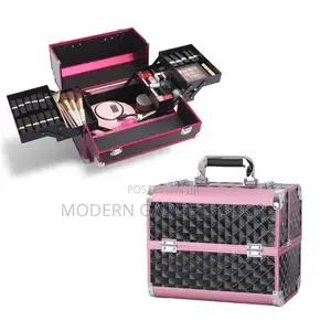 Vertical Brush Holder Makeup Box