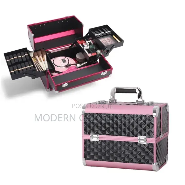 Vertical Brush Holder Makeup Box
