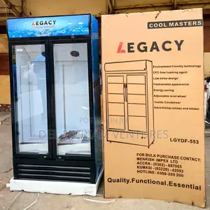 Legacy Double Door Beverage Cooler