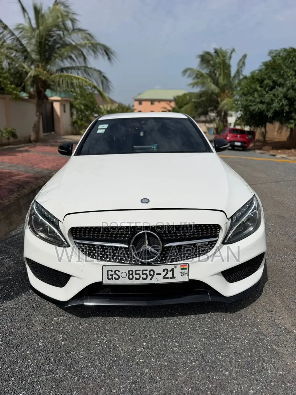 Mercedes-Benz C43 4Matic Sedan AWD (3.0L V6 9AM) 2017 White