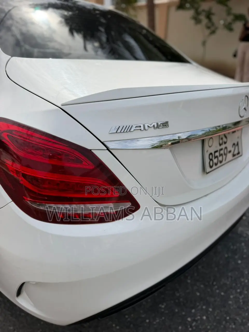 Mercedes-Benz C43 4Matic Sedan AWD (3.0L V6 9AM) 2017 White