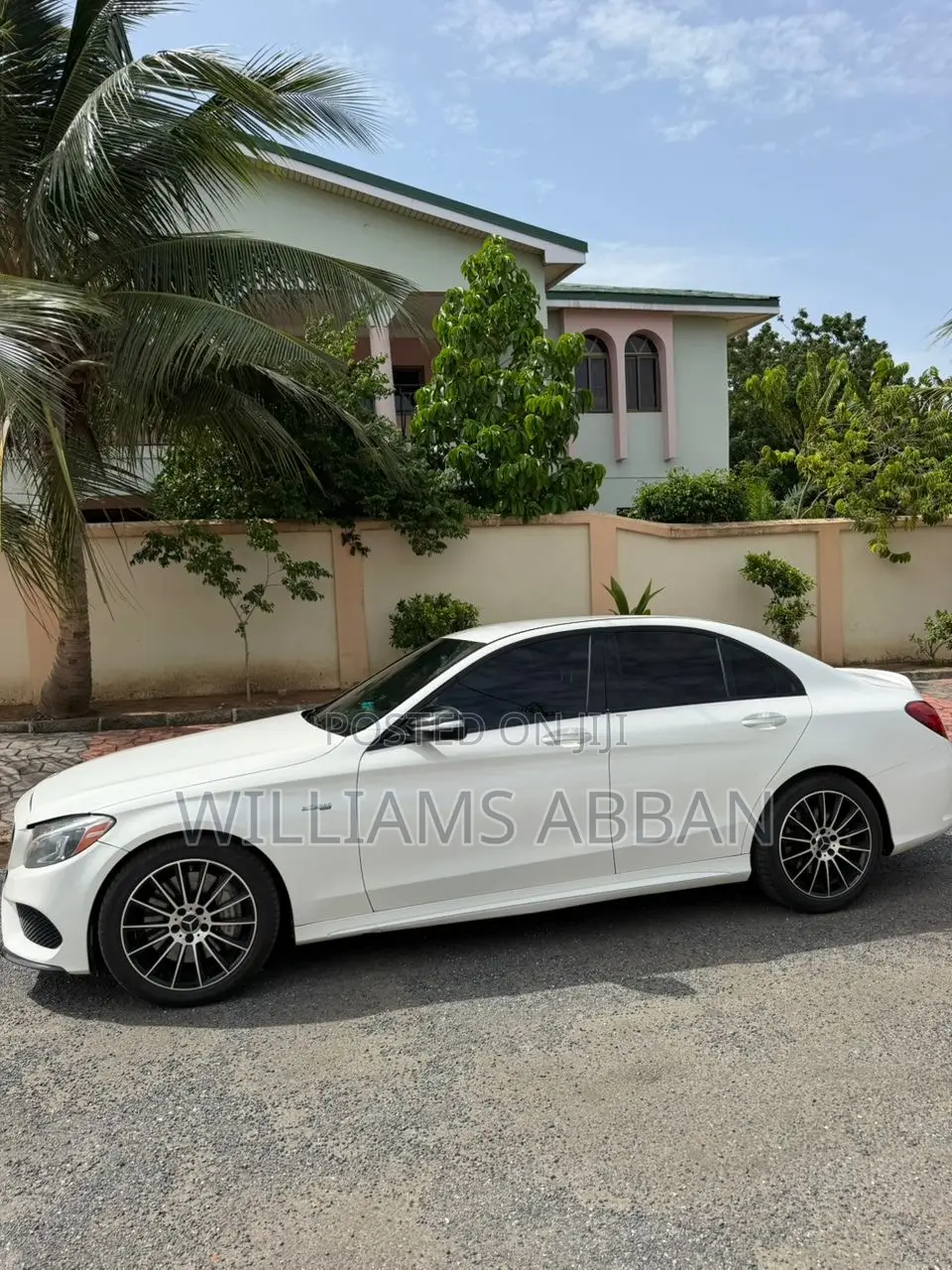 Mercedes-Benz C43 4Matic Sedan AWD (3.0L V6 9AM) 2017 White