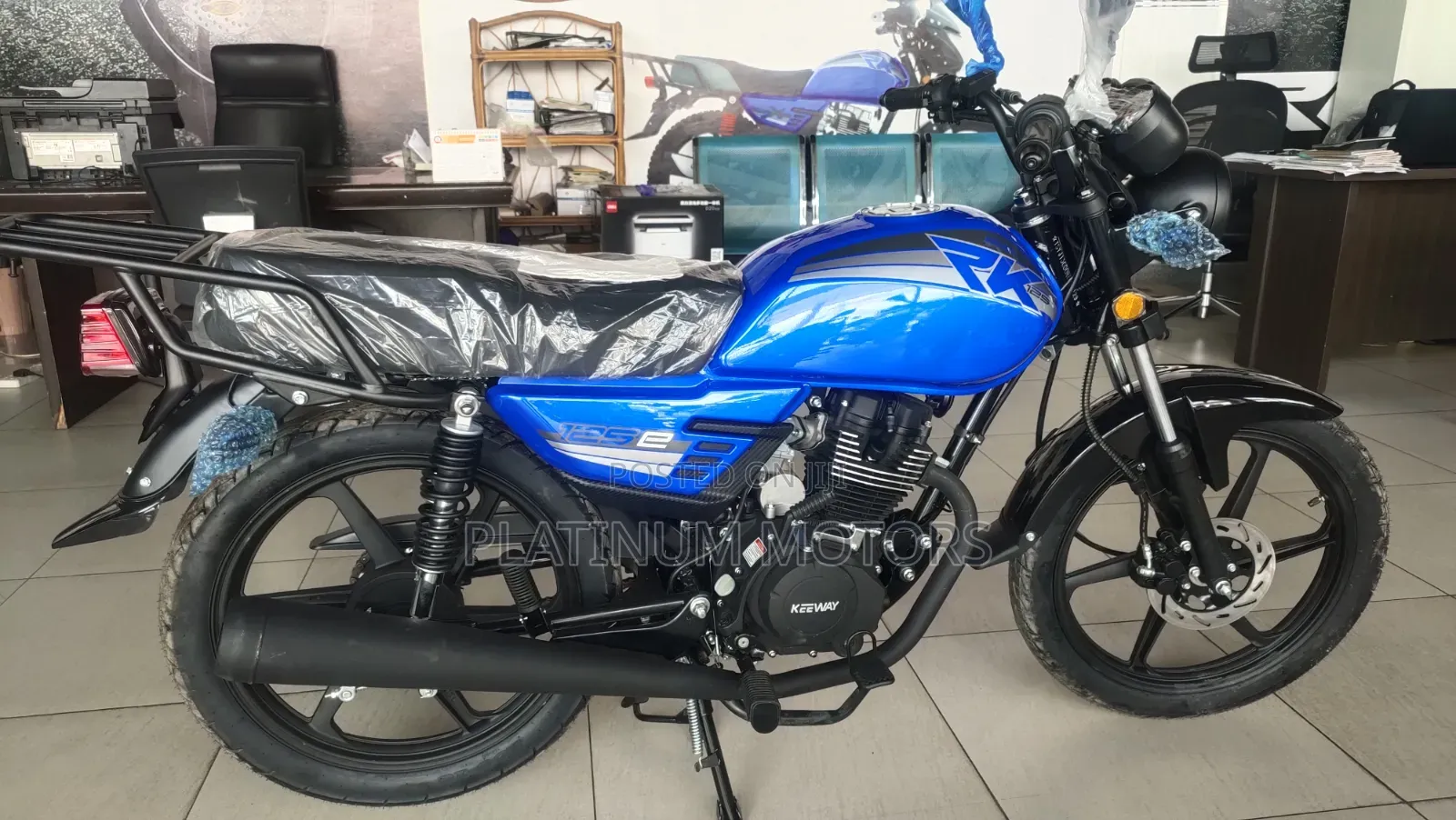 New Keeway RK 125 2025 Blue