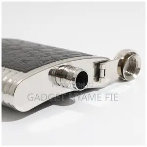 Hip/Pocket Stainless Steel Whiskey/Alcohol Flask - 280ml
