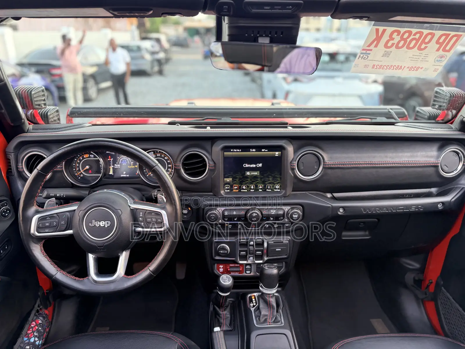 Jeep Wrangler Rubicon 4 Door 4x4 2023 Red