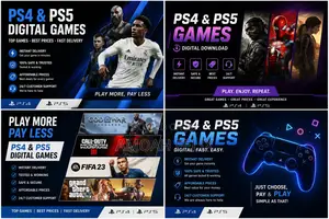Ps4 and Ps5 Digital Games Installation (Psn Account)