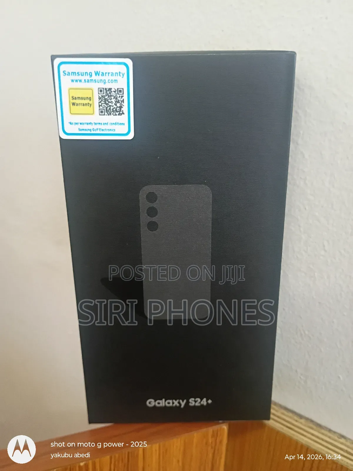 New Samsung Galaxy S24+ 256 GB Black