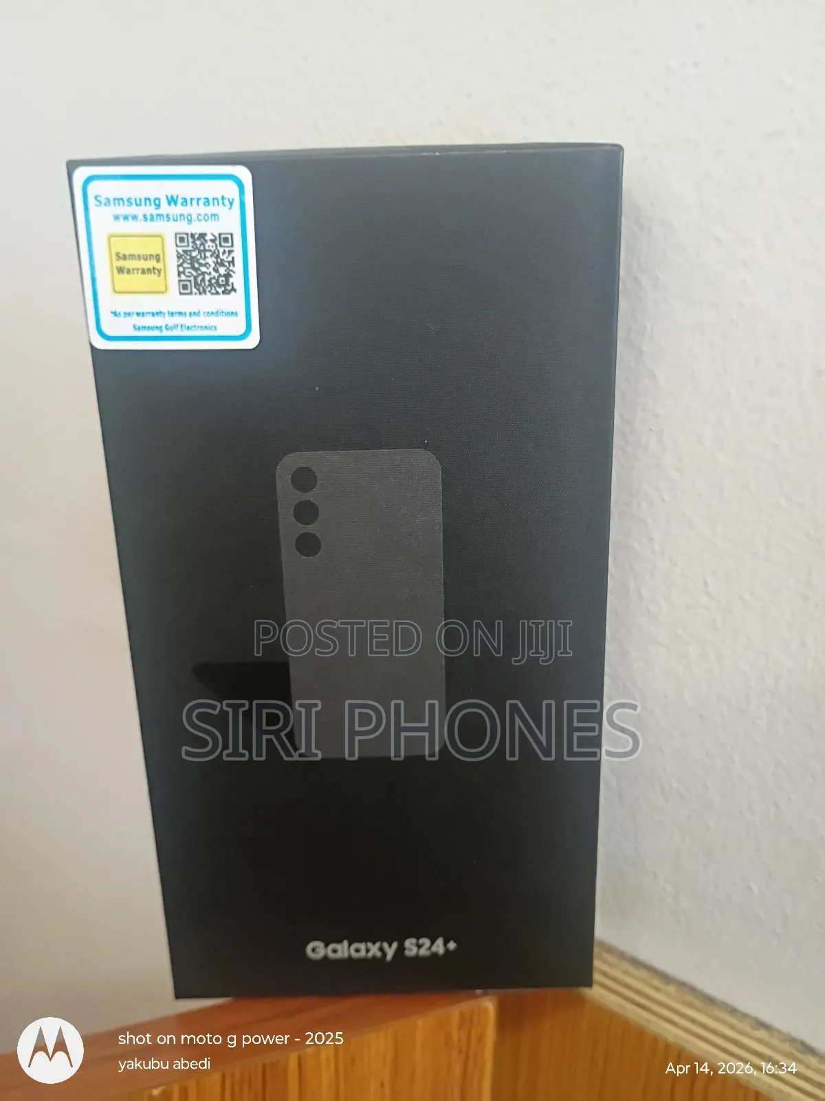 New Samsung Galaxy S24+ 256 GB Black