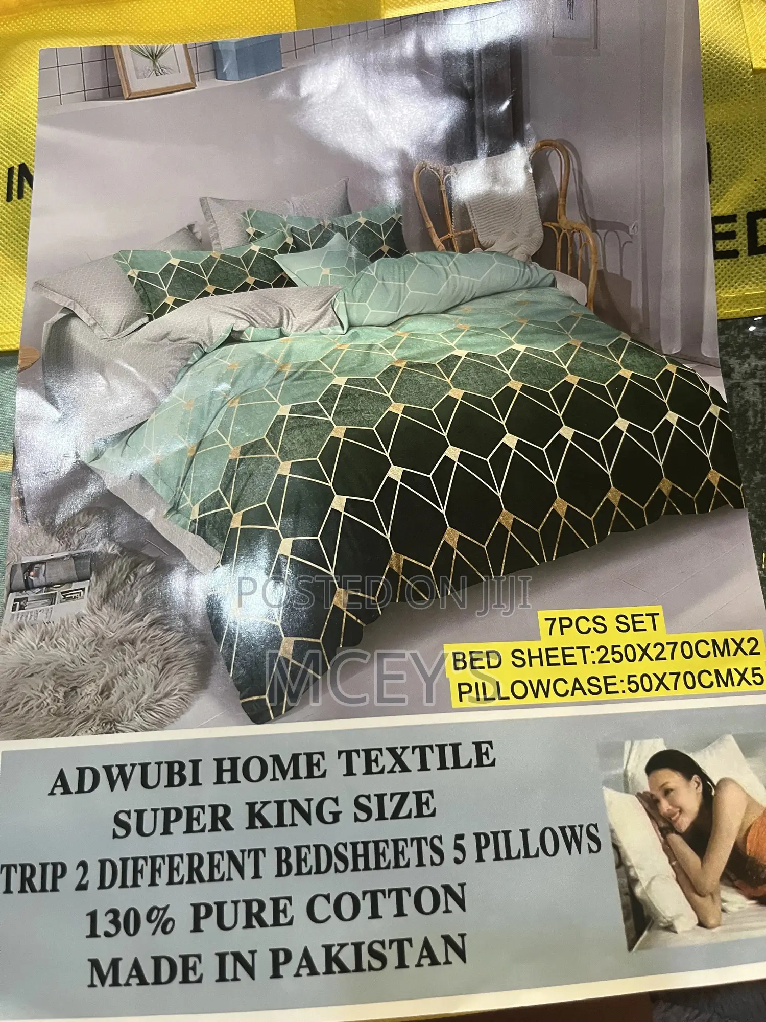 Cotton Bedsheets 2 King Size Bedsheets 4 Pillowcases