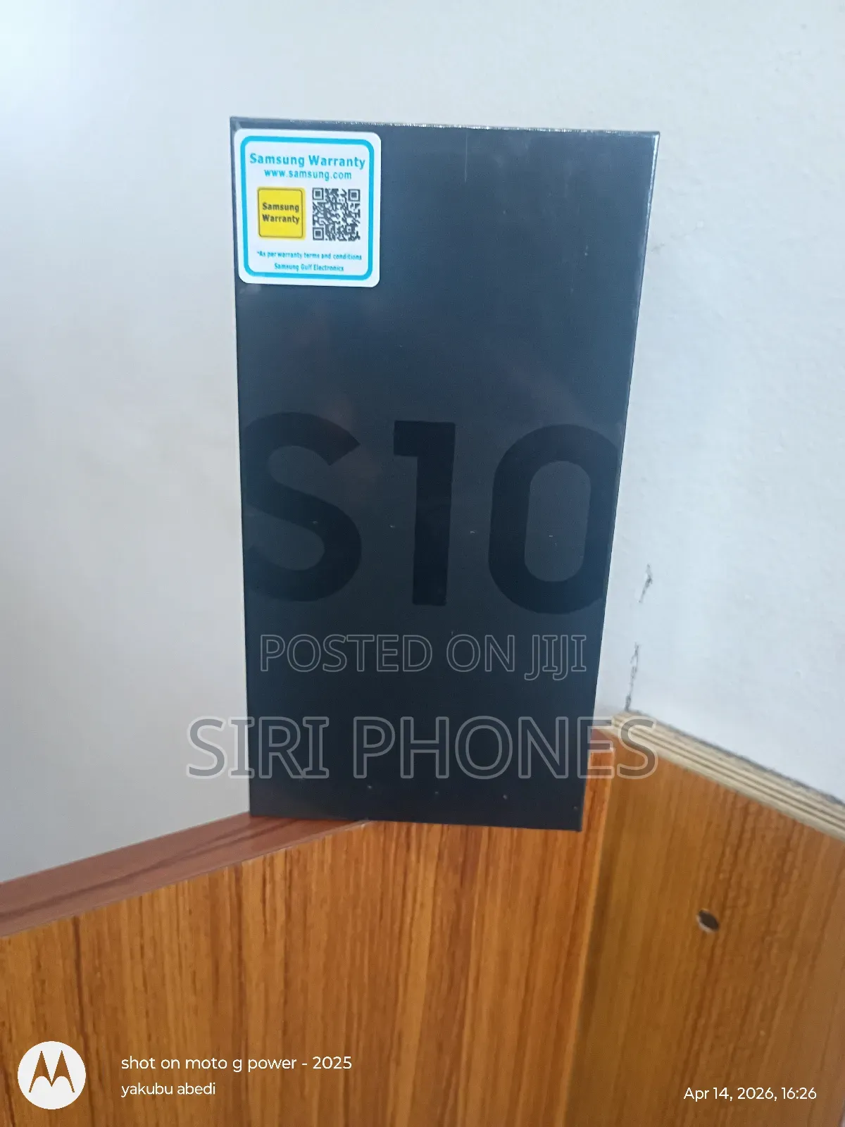 New Samsung Galaxy S10 128 GB Black