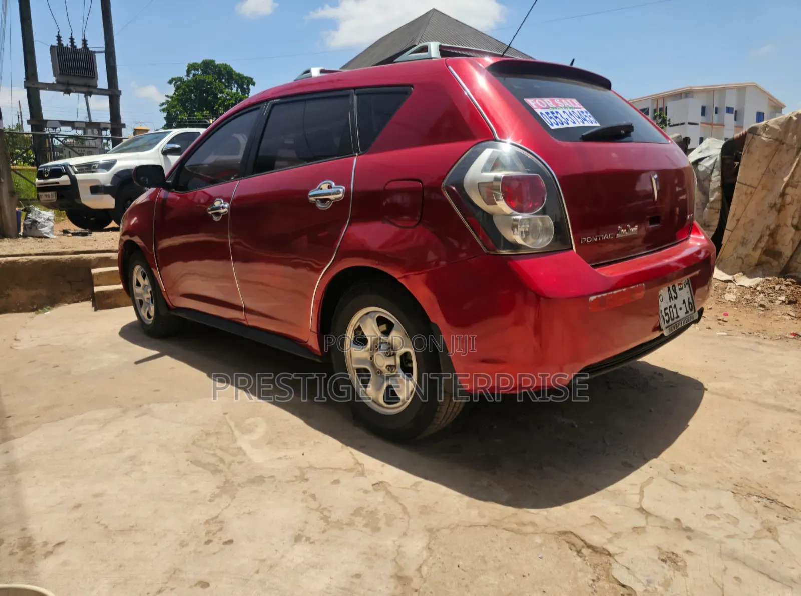Pontiac Vibe 2.4L 2010 Red