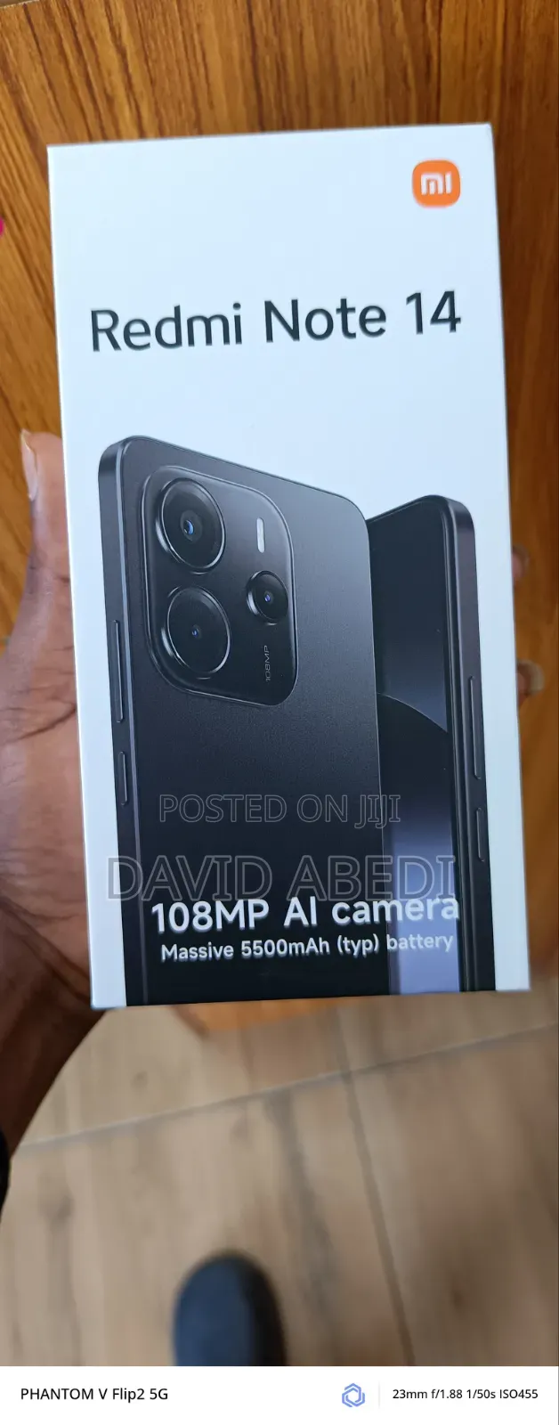 New Xiaomi Redmi Note 14 4G 128 GB Black