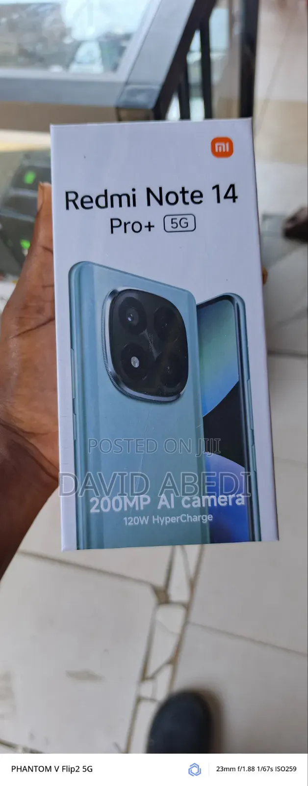 New Xiaomi Redmi Note 14 Pro+ 5G 256 GB Blue