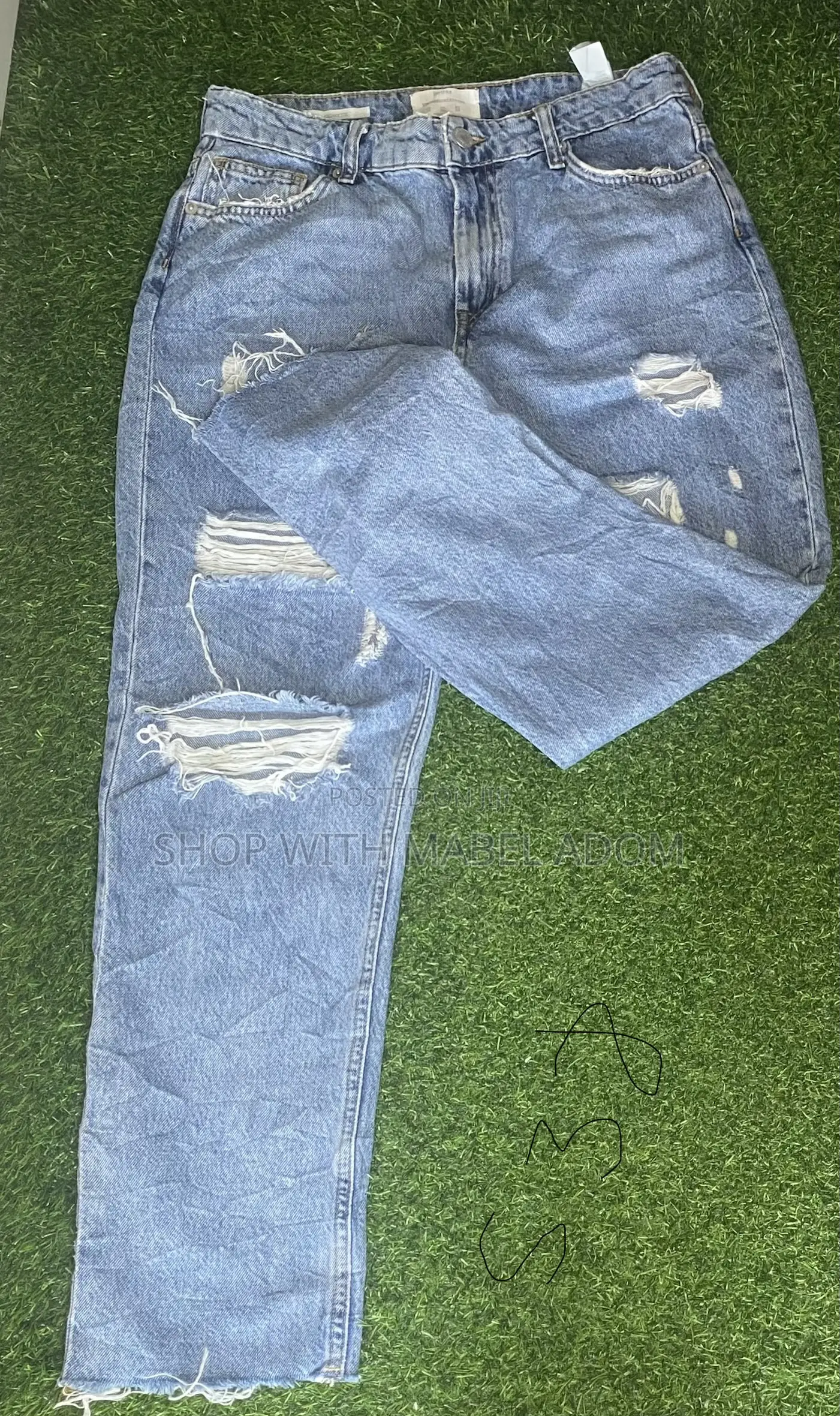 Unisex Baggy Denim
