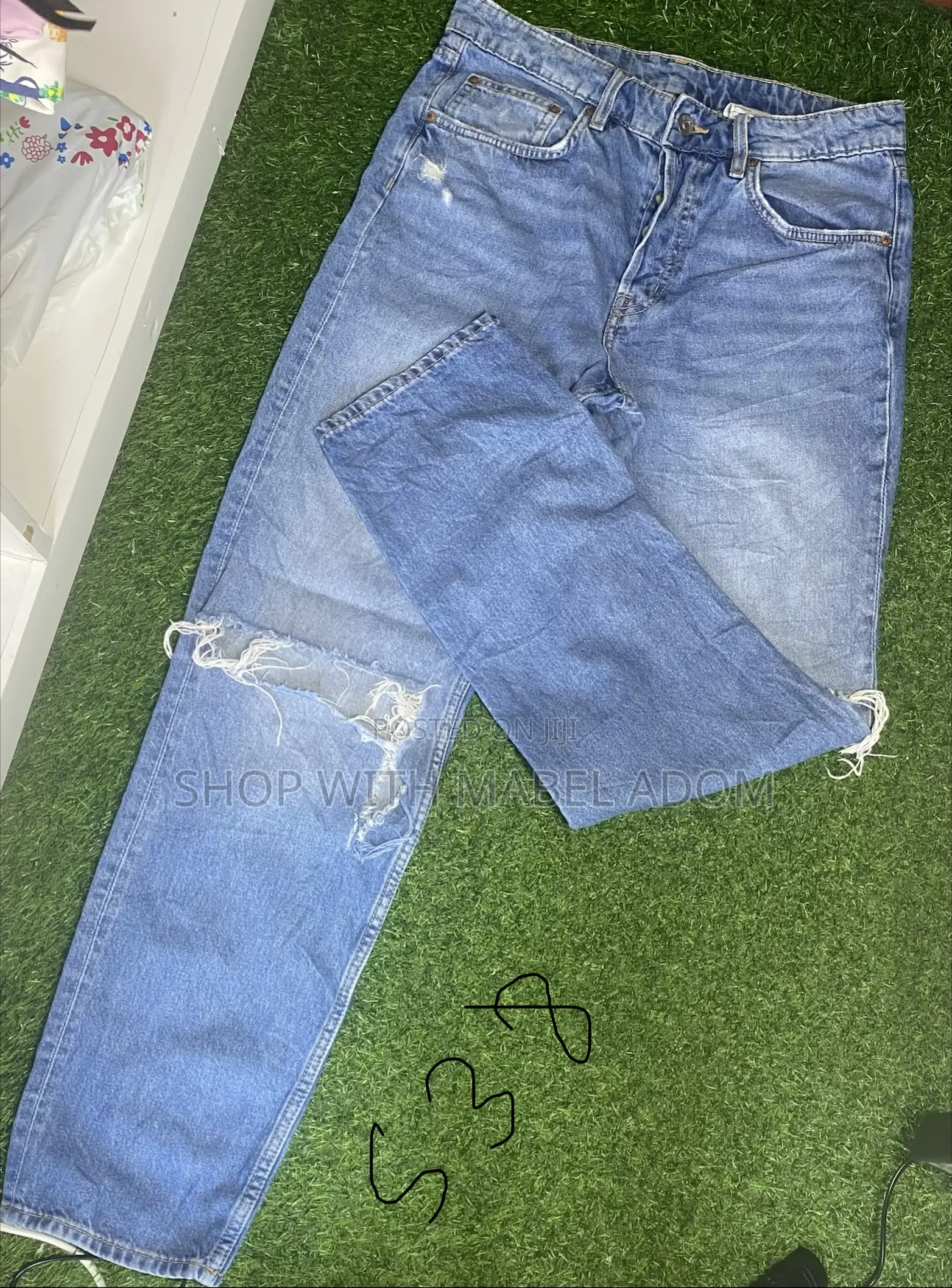 Unisex Baggy Denim