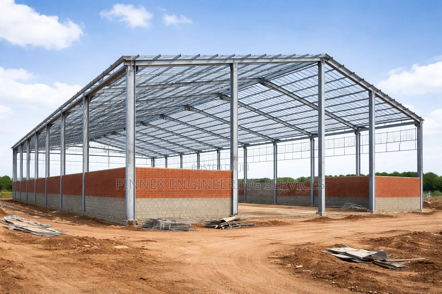 Steel Warehouse Fabrication Installation