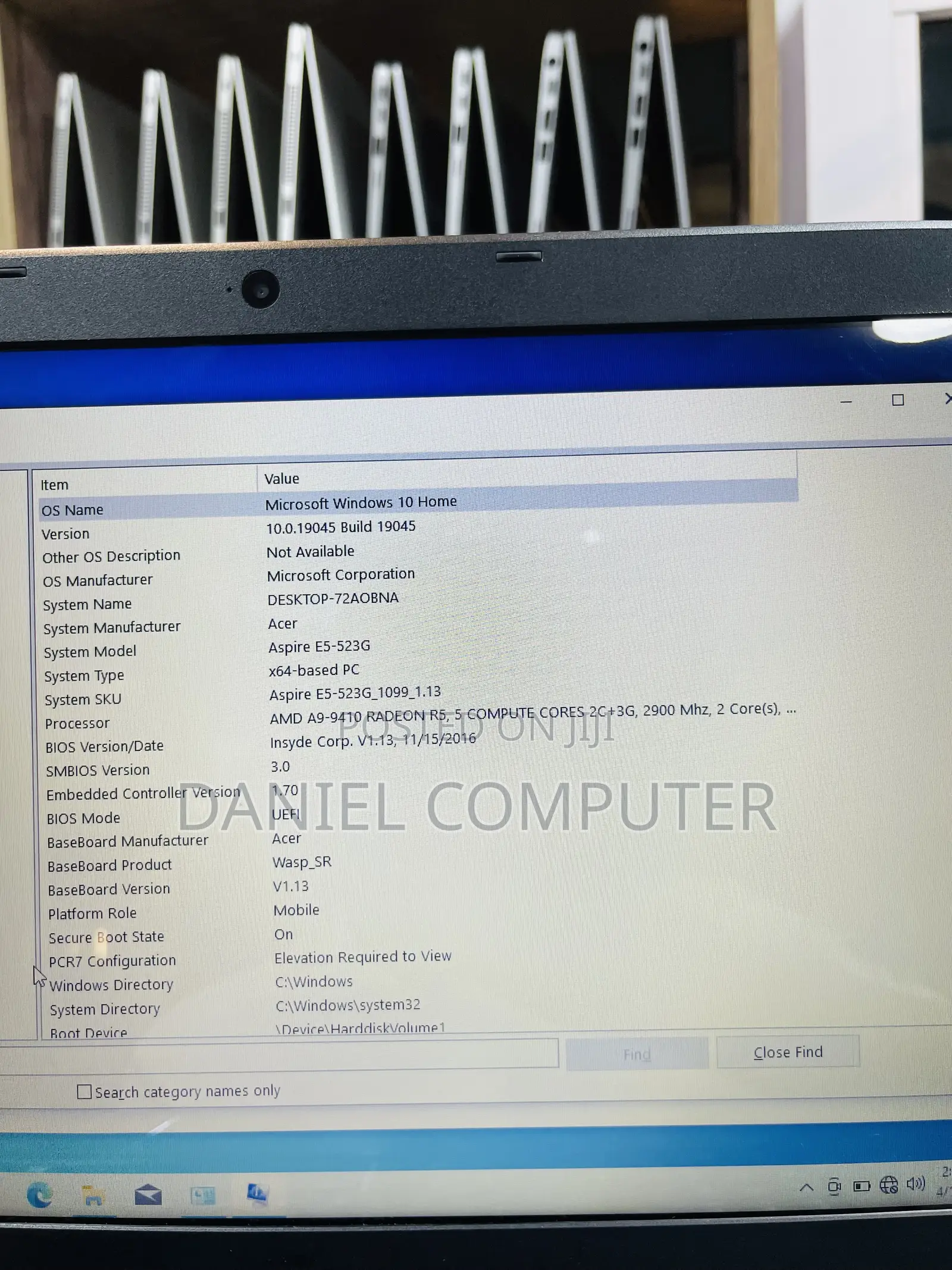 Laptop Acer Aspire E5-523G 8GB AMD A10 HDD 750GB