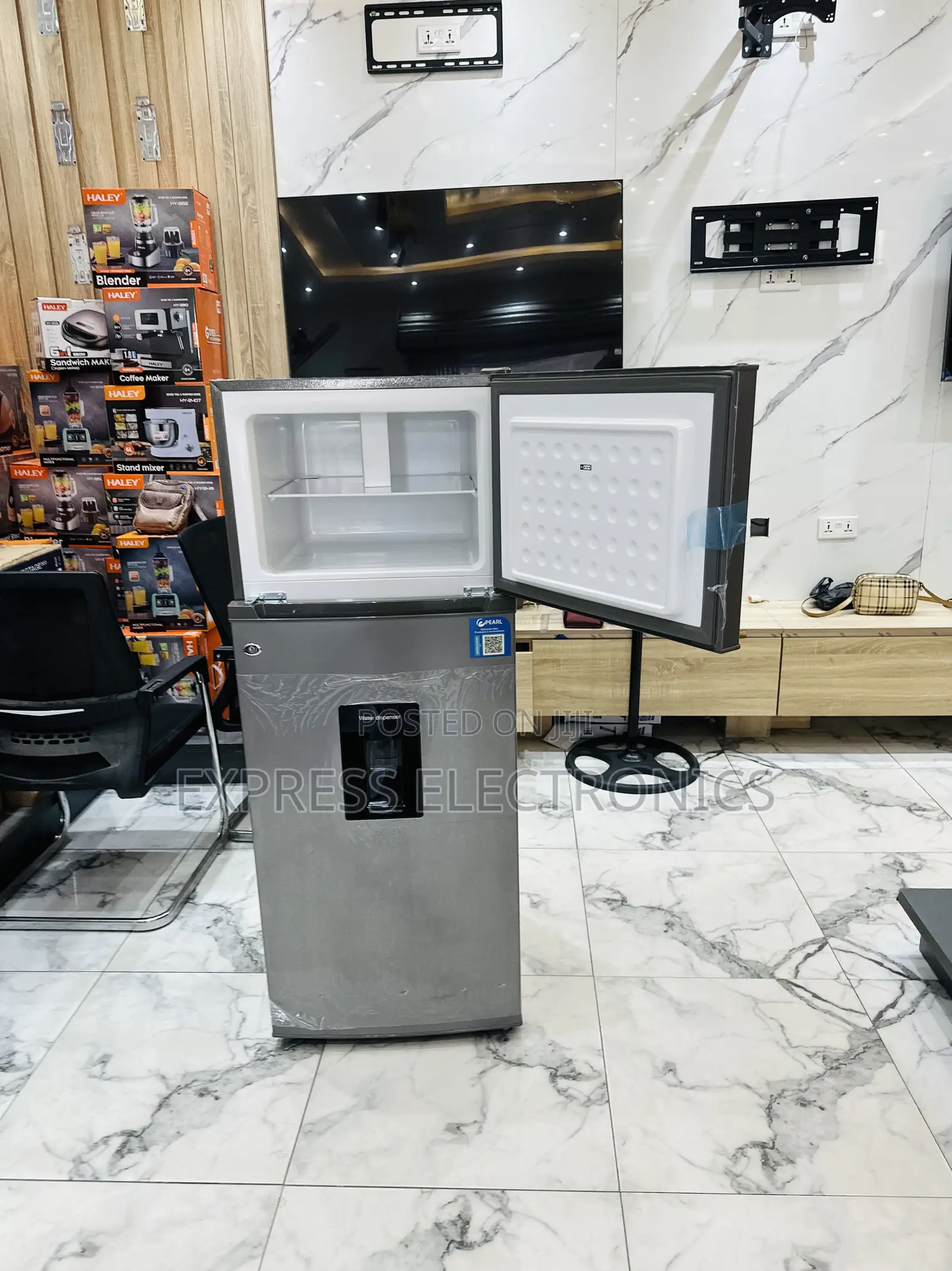 Lovely New Dark Grey Color Fridge Pearl Pf-2521w0-5e