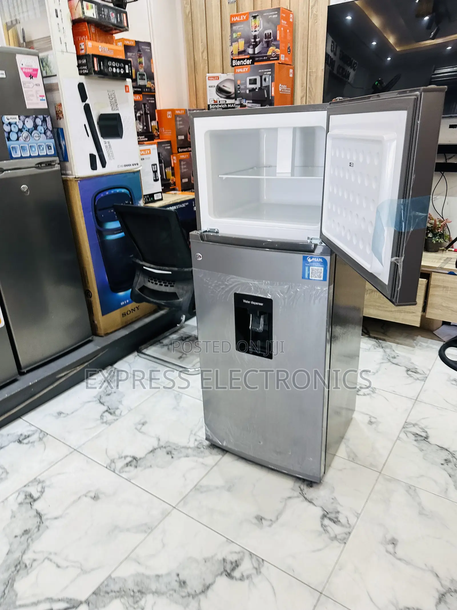 Eco Friendly Midea Double Door Fridge Pearl Pf-2421w0-5e With