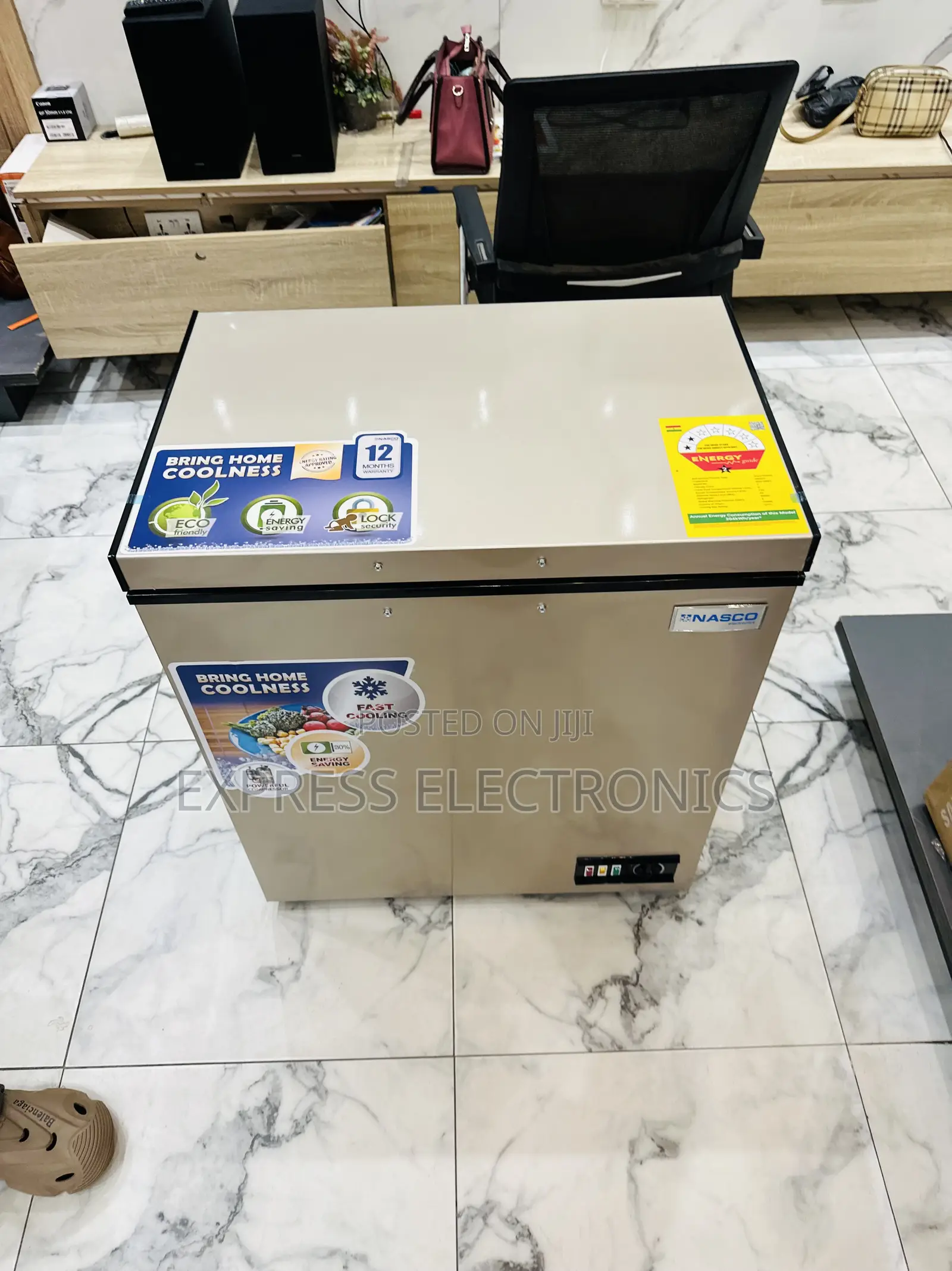 Long Lasting Good Color Chest Freezer Single Door 200l Nas-175fl