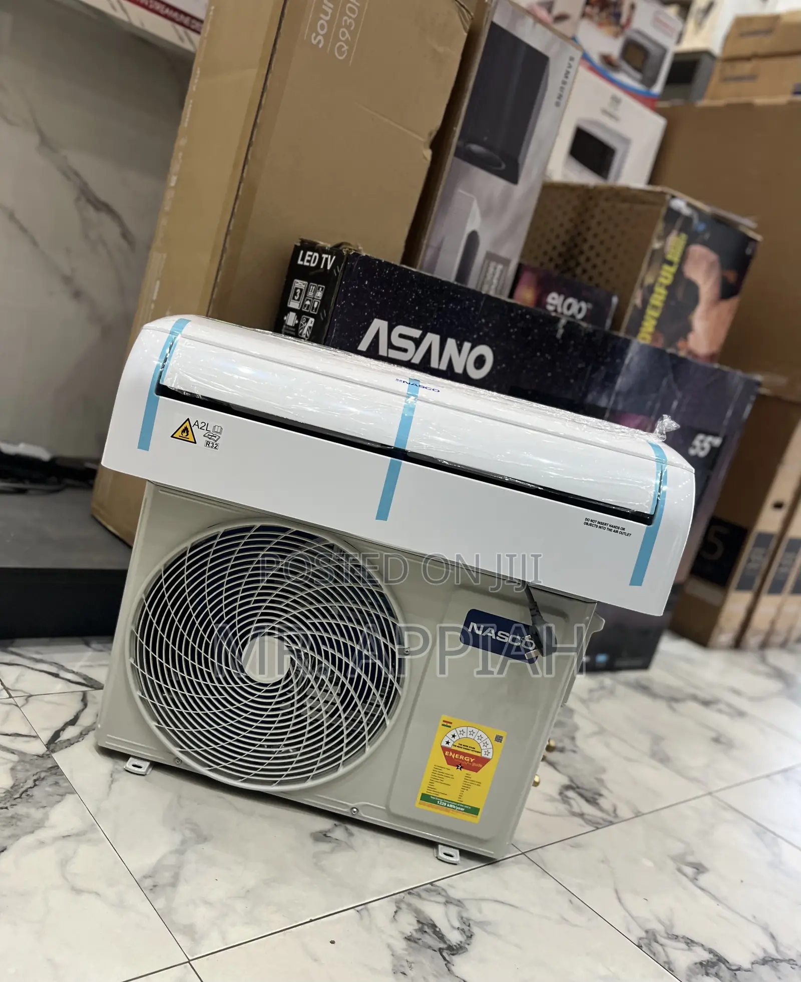Check Out Unique Nasco 1.5hp Split Dual Inverter Ac(White)Remote.