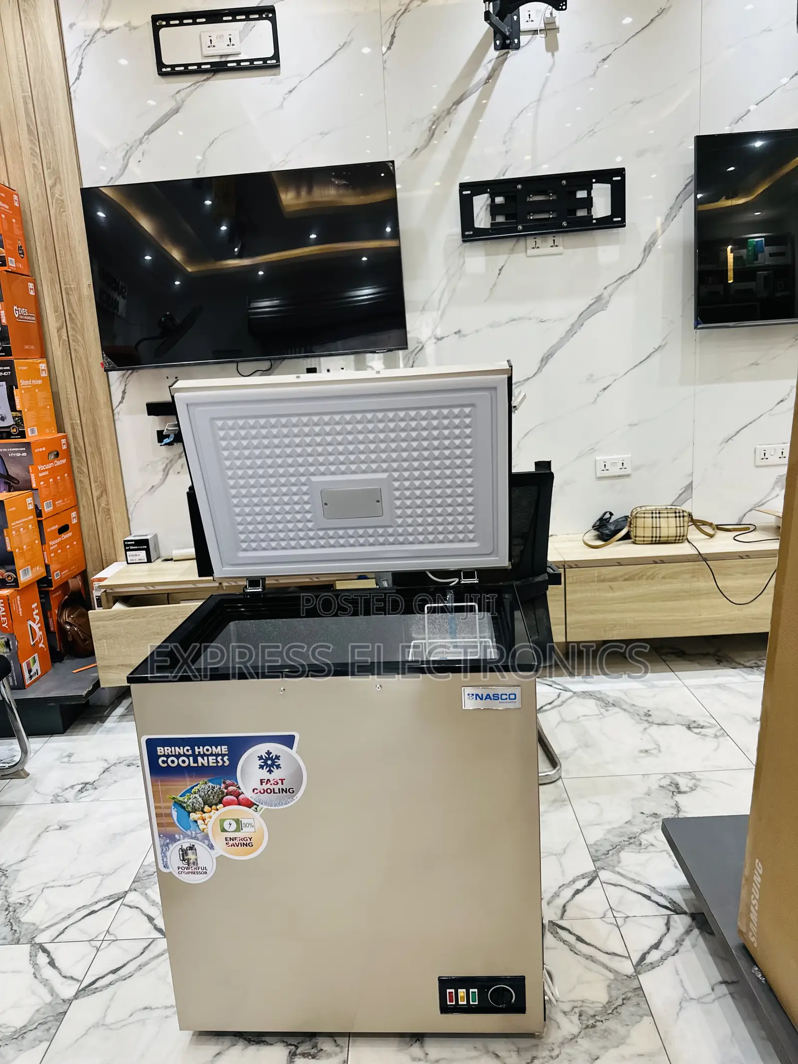 Highly Recommended Chest Gold Single Door Freezer 200l Nas-175fl