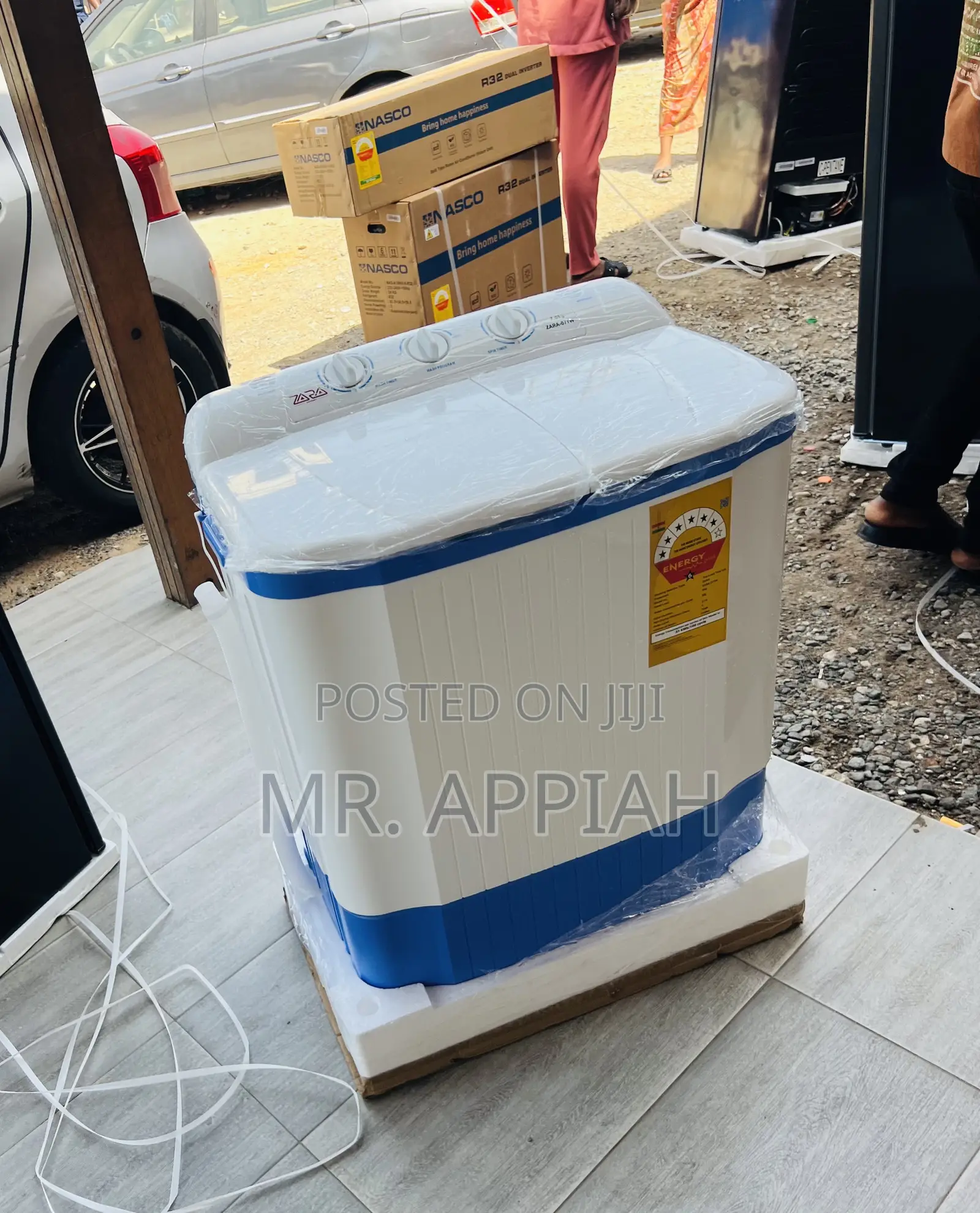Check Out Authentic Zara 7kg Spin Dry Washing Machine(White)2025 