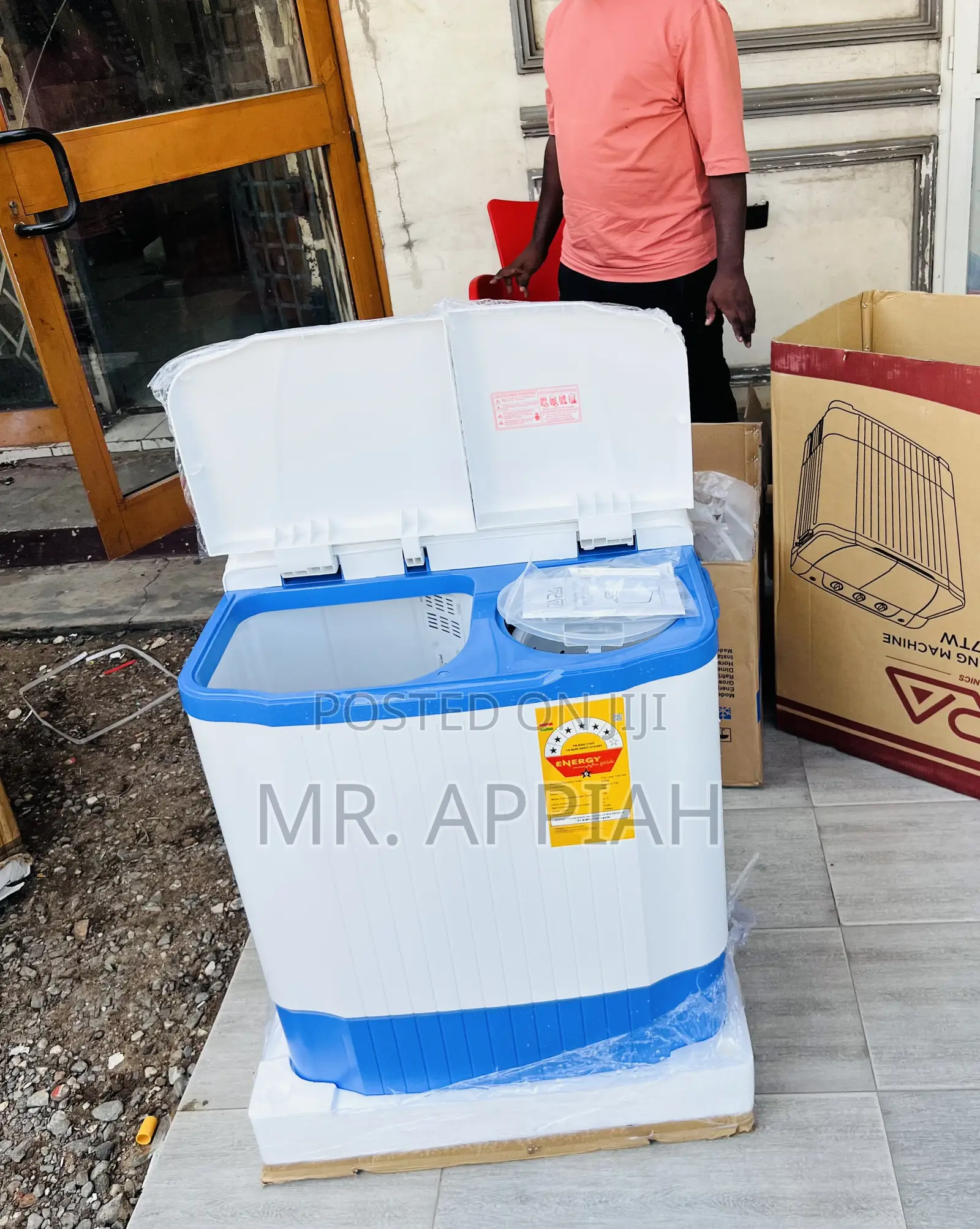 Lovely Zara 7kg Spin Dry Electric Washing Machine(2025 Model) 
